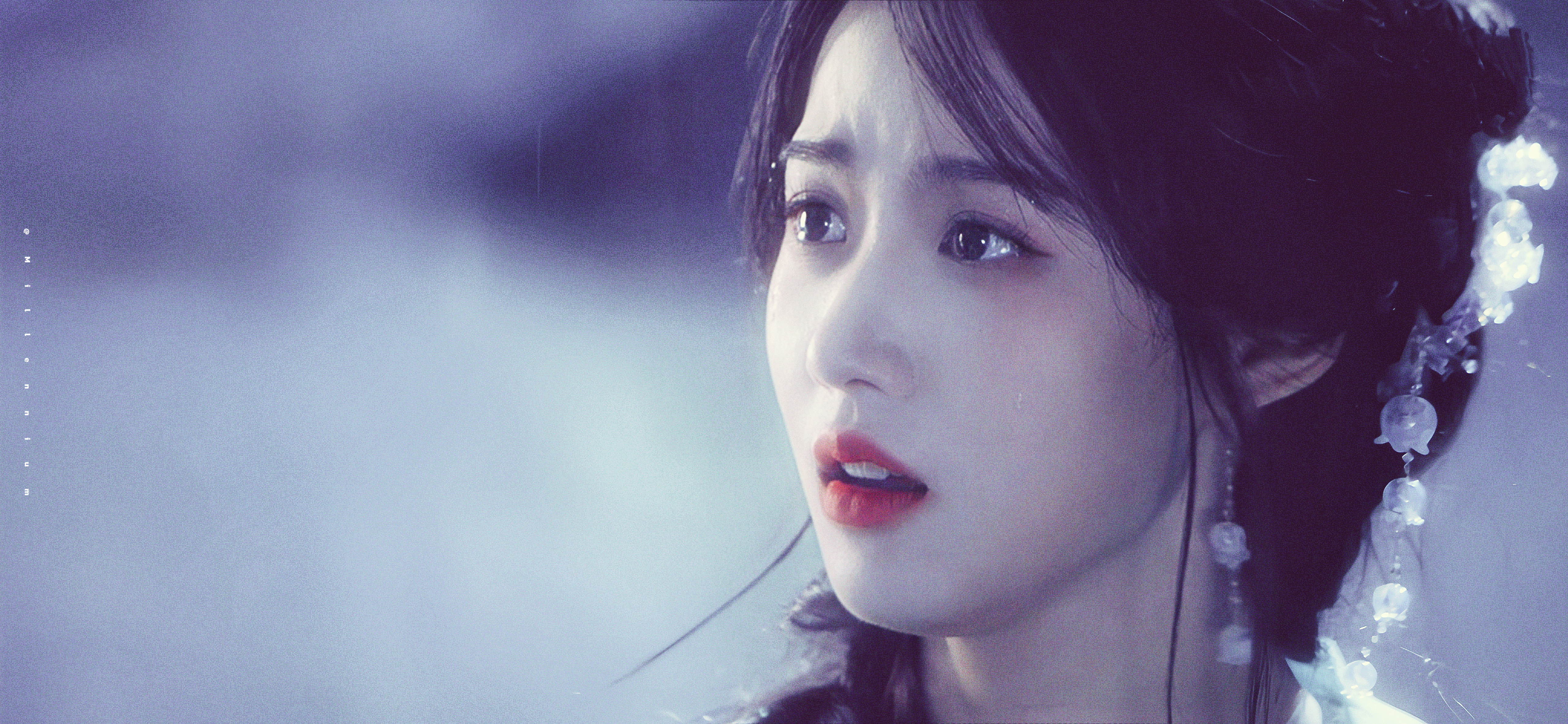 【卢昱晓】“天青色等烟雨而我在等你          炊烟袅袅升起隔江千万里” 