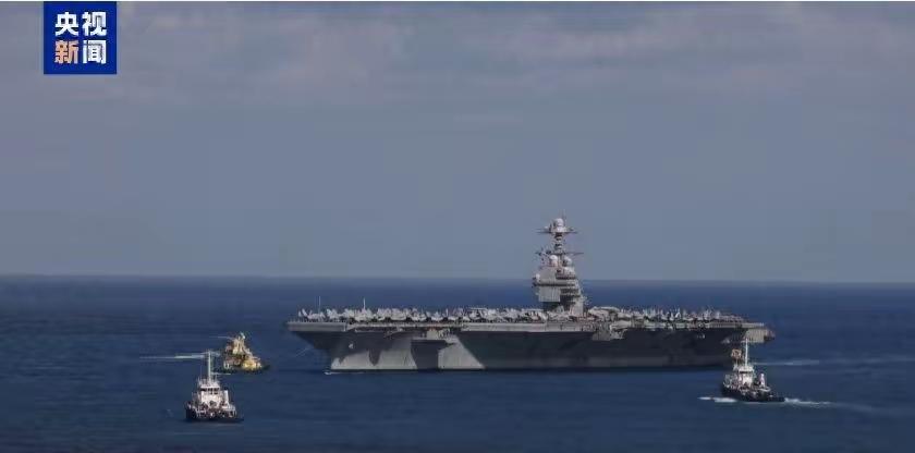 福特号刚到，美以就迫不及待地动手了，28日以色列空袭伊朗后，美军也从空中和海上对