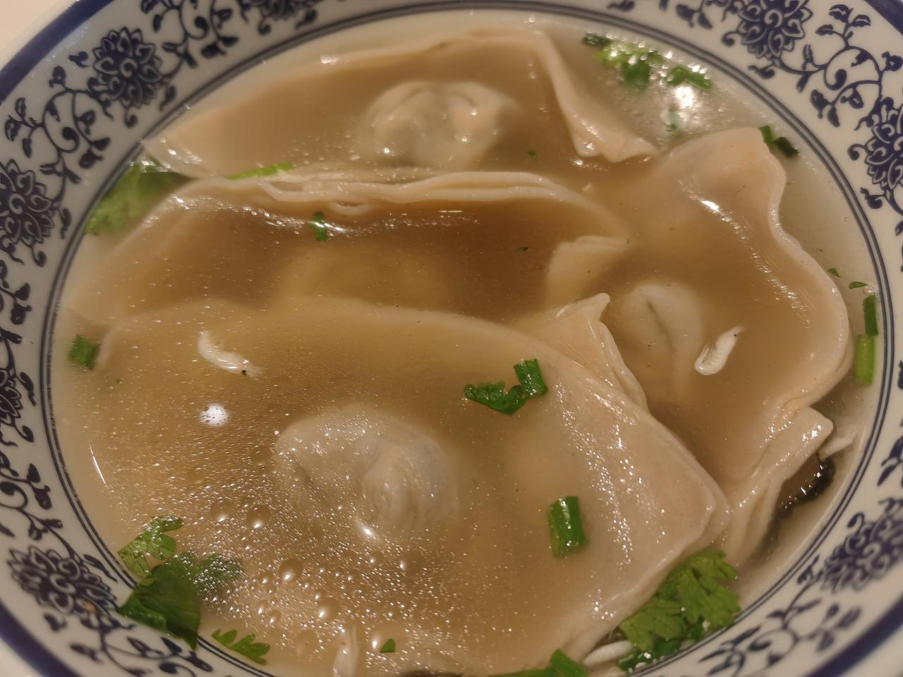 沪上酒店的早餐大馄饨