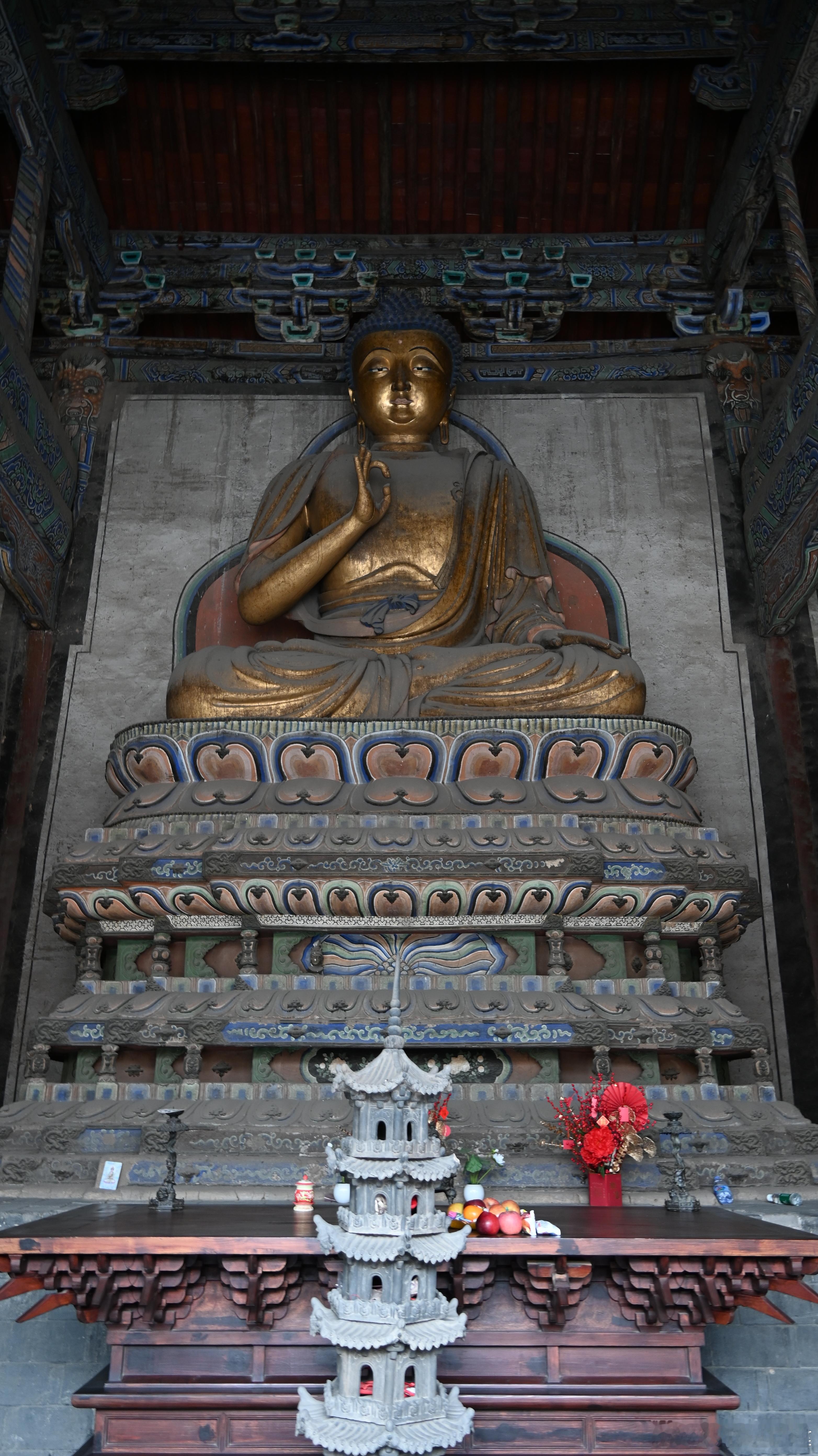 三圣殿华严三圣 ​​​