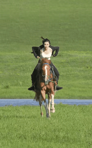 蒙古的汉子很雄壮，蒙古的女人也不差