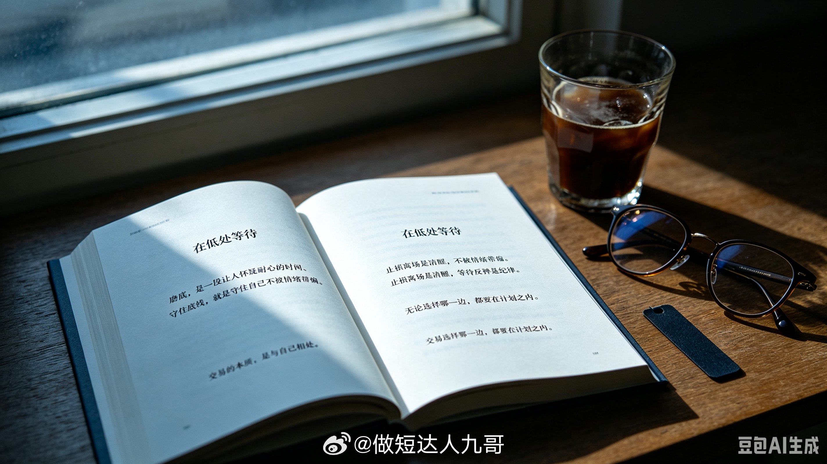黄金 磨底阶段最考验耐心。守住底线，要么止损离场，要么反弹吃肉。无论哪种，都是计