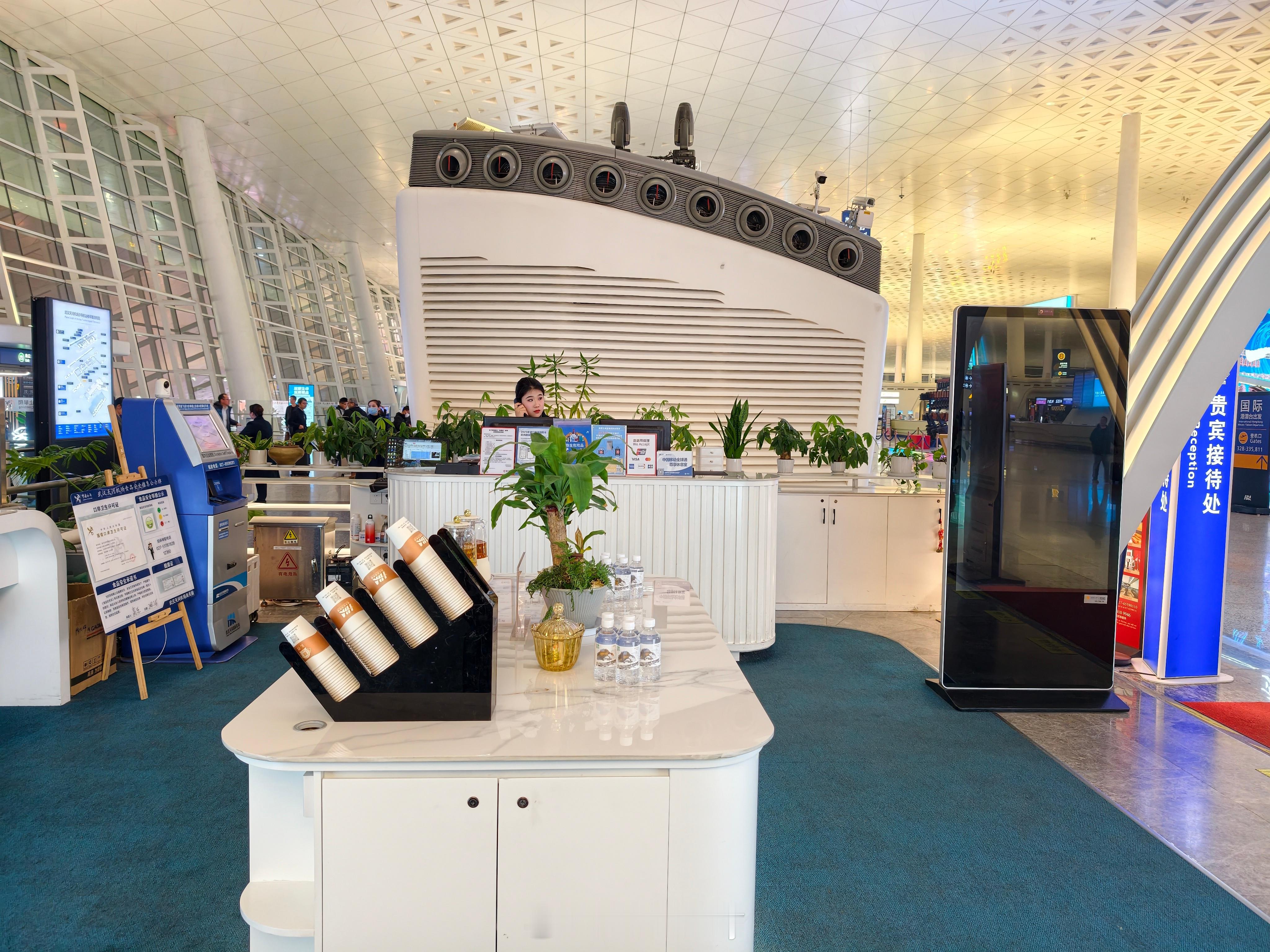 武汉贵宾厅可以啊，出发层有专门的接待区域，如果没直接去贵宾厅的话，可以直接乘车前