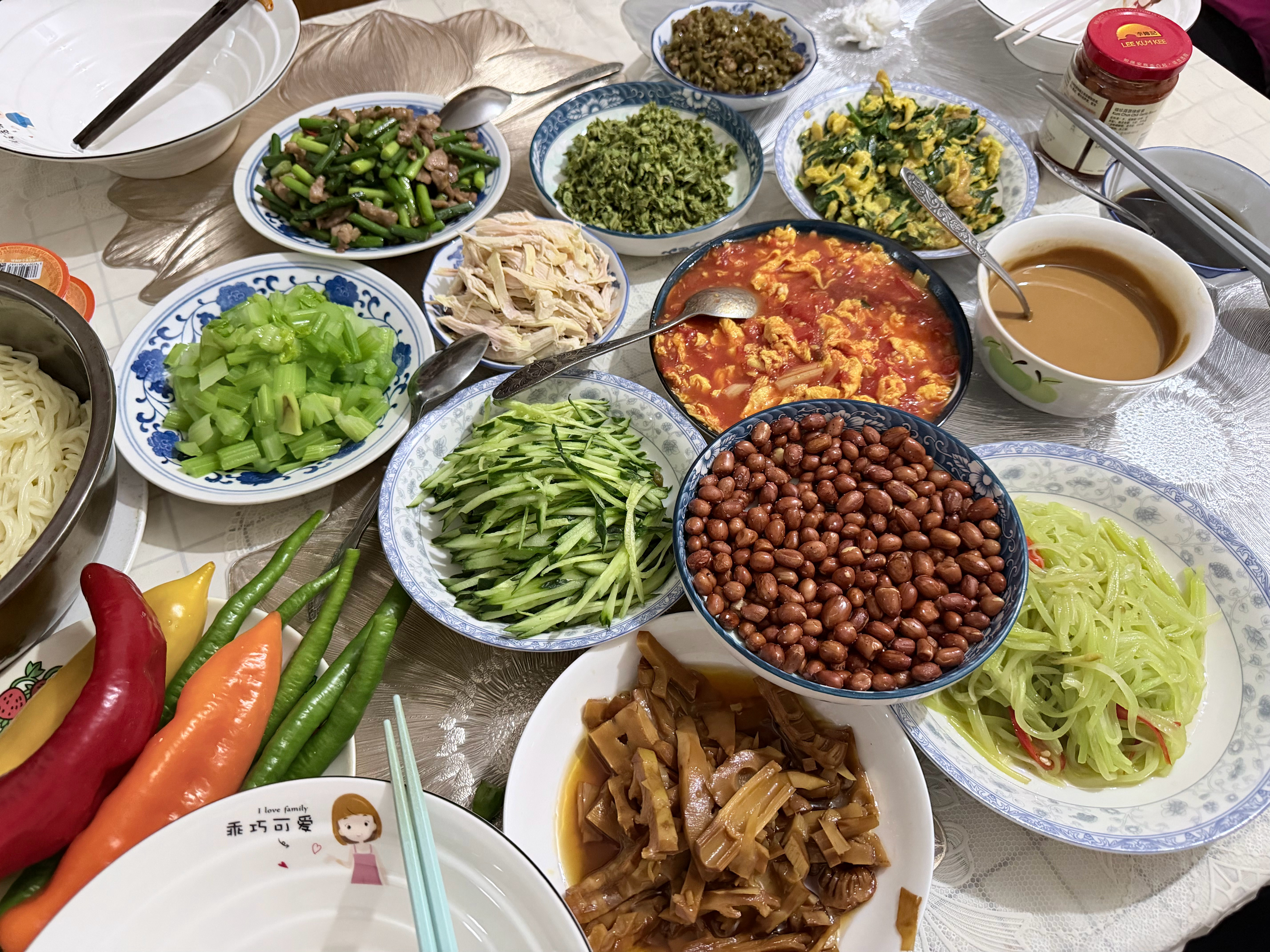 老李家小饭桌 今天吃面🈺 