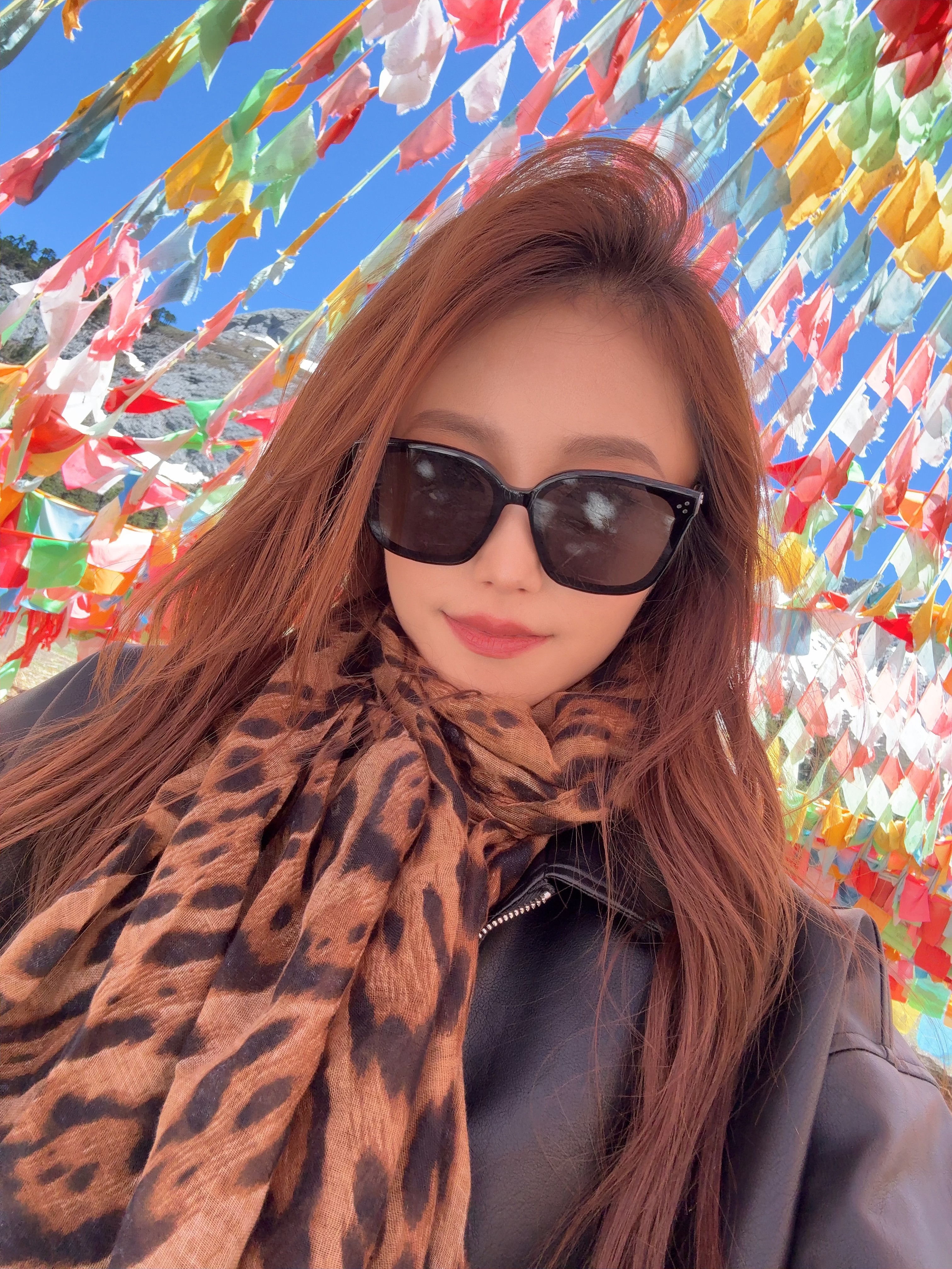 我说了我高原小公主来的又来香格里拉当大皮猴了