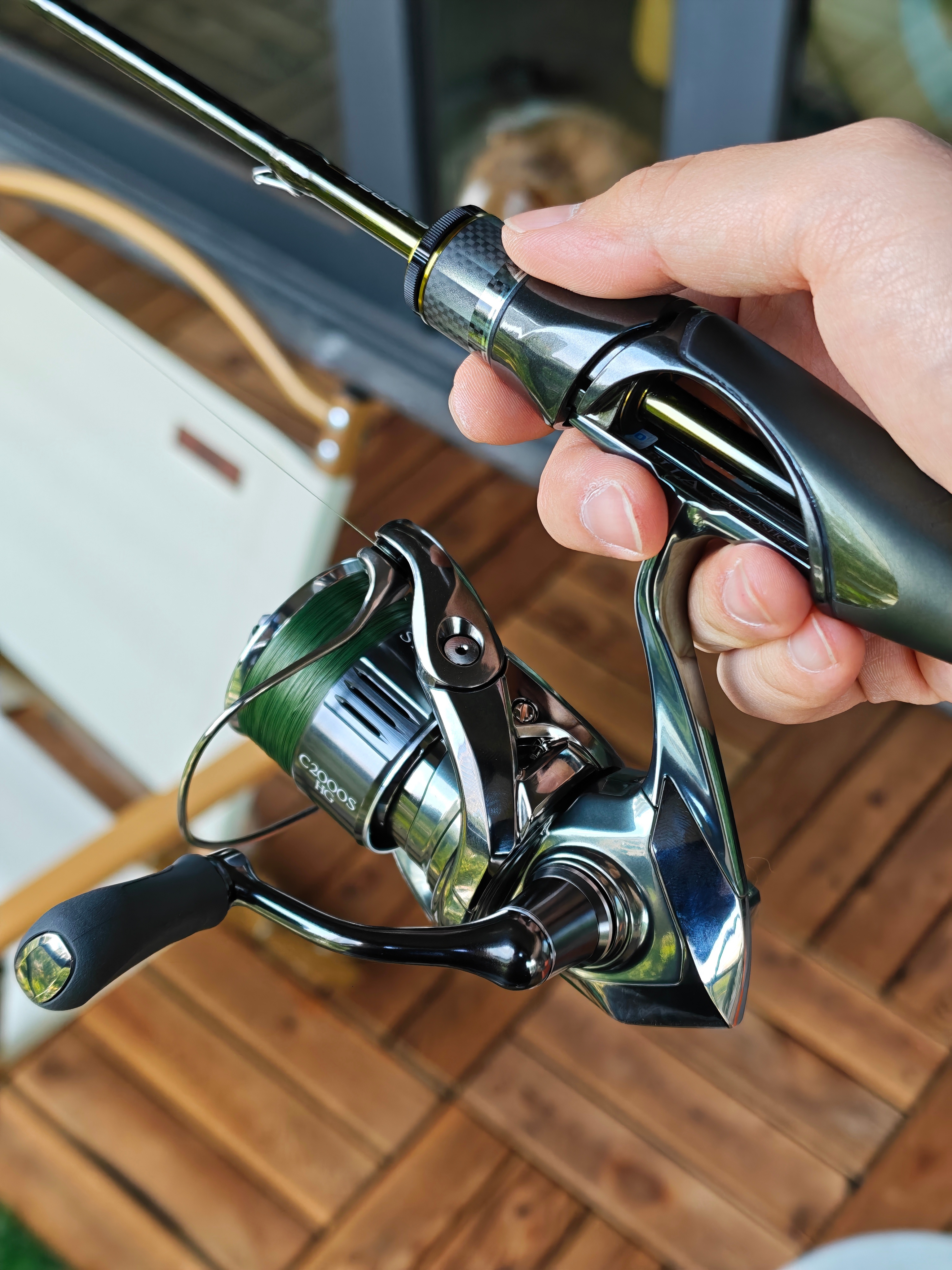 【🎣】西西给我买的杆杆到了 