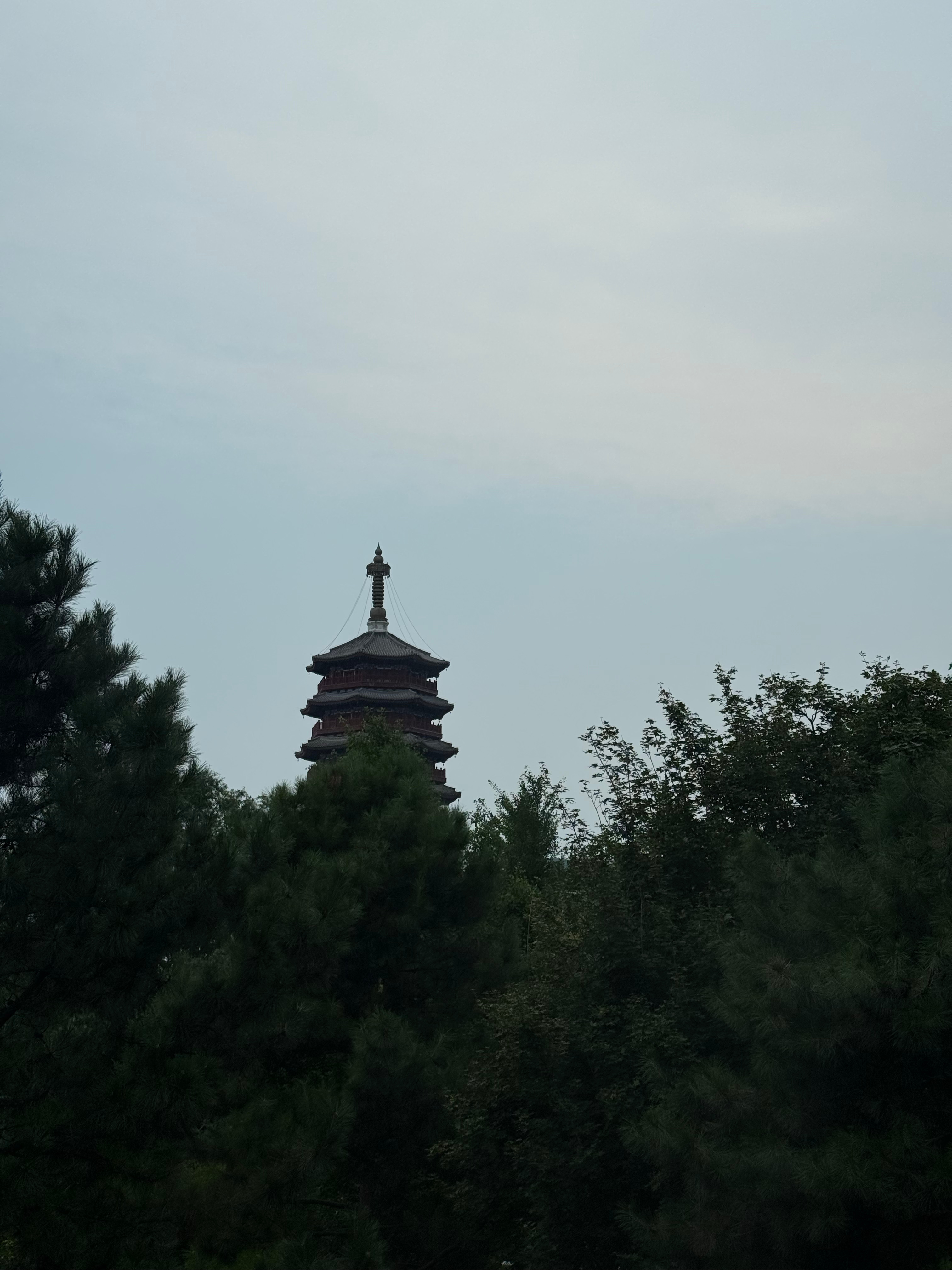 乳状云 特大暴雨又学到了。不过我头上现在好像没什么云 北京·雁栖岛
