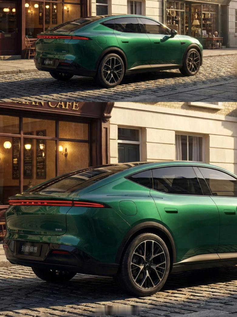 小鹏MONA SUV外观挺漂亮，前脸比G6还好看，03丑丑的尾灯也被改掉，如果还