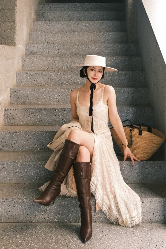 这么漂亮，多亏了我的靴子👢