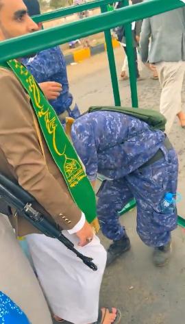 【欢迎来到也门！这就是胡塞武装控制的活动上的安全检查是什么样子 男性会被搜查是否