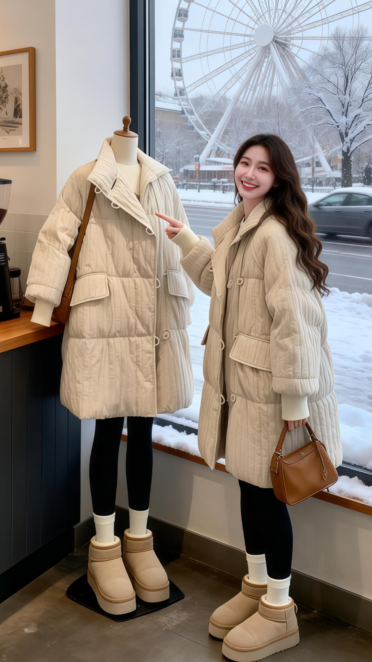 冬季搭配 过年穿什么 显高显瘦显腿长 显瘦穿搭 减龄气质