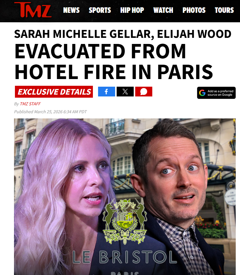 《准备好了没2：我来了》主创酒店遇险！！突发火灾，紧急逃离！据 TMZ 报道，周