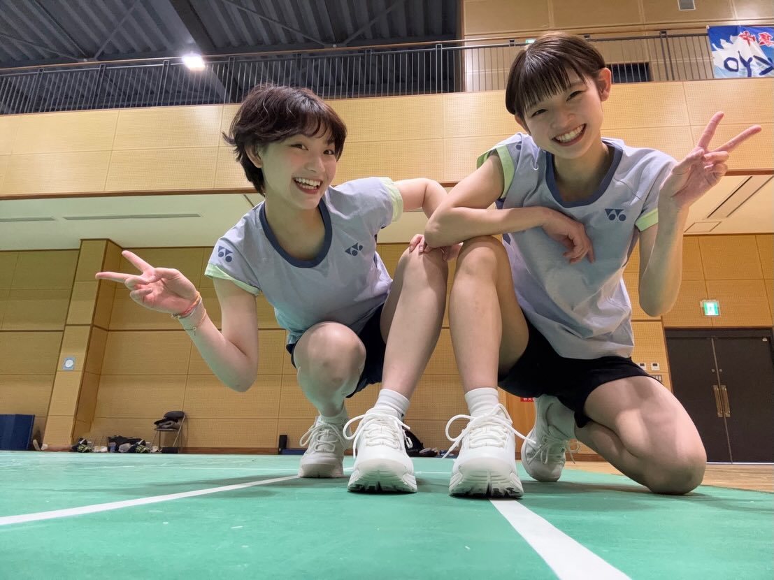 2026年中国台北羽毛球公开赛 宫崎友花和田口真彩，日羽年轻一代颜值真高啊曝凯尔