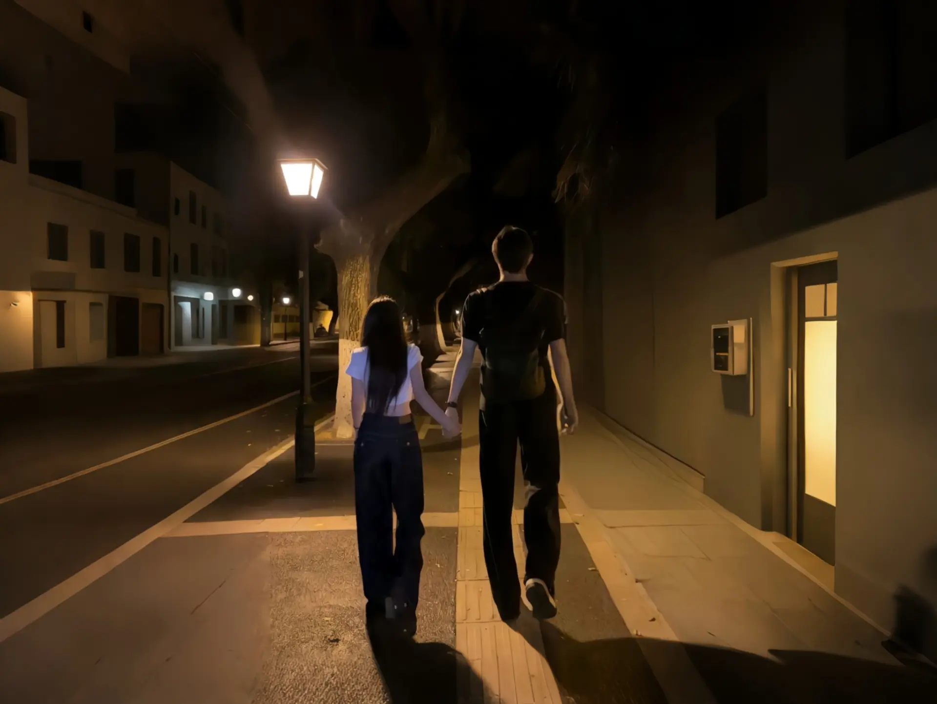 握紧你的手 不怕夜更迭