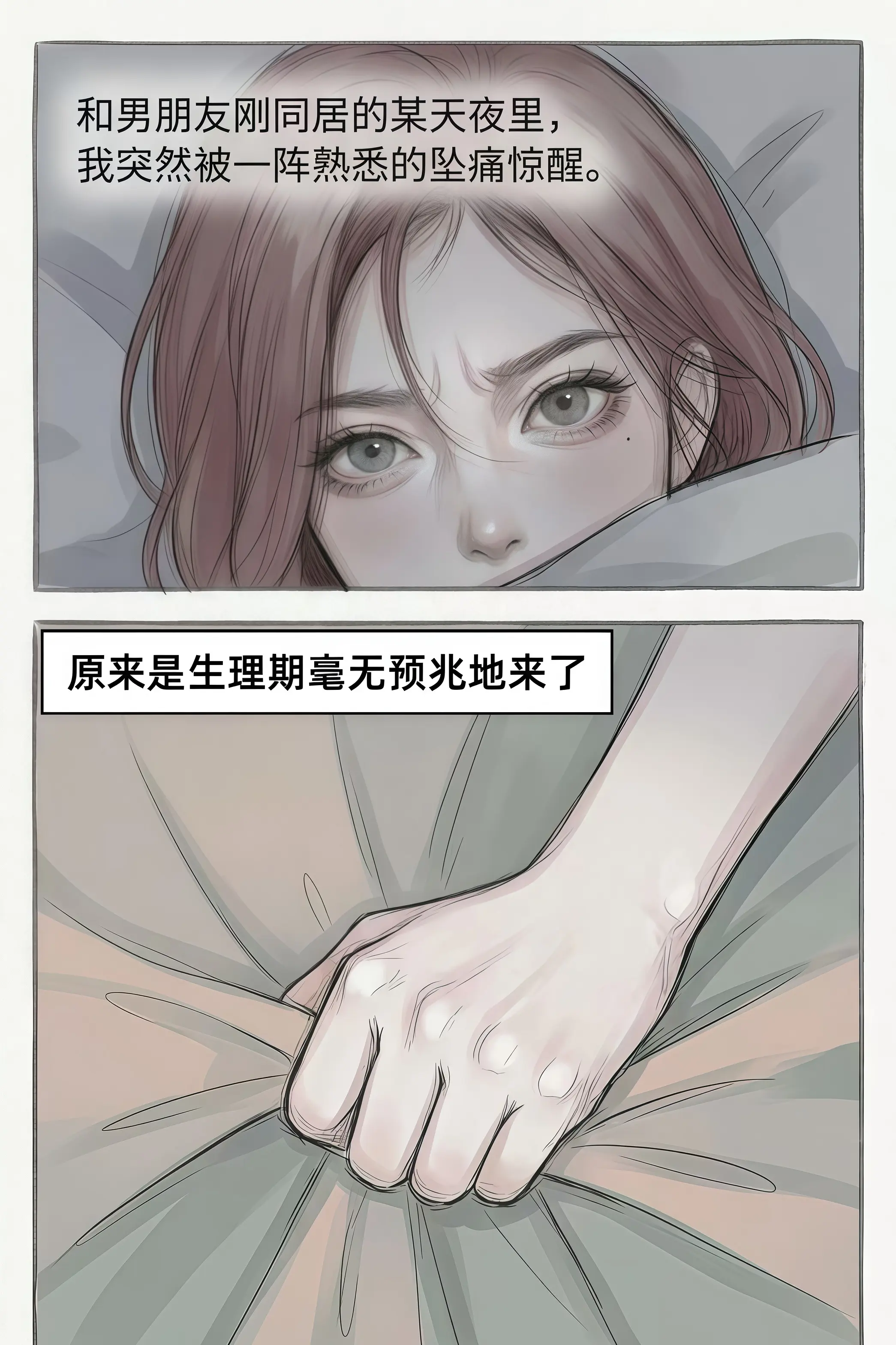 真正的爱不是轰轰烈烈的誓言，是深夜里半梦半醒的心疼