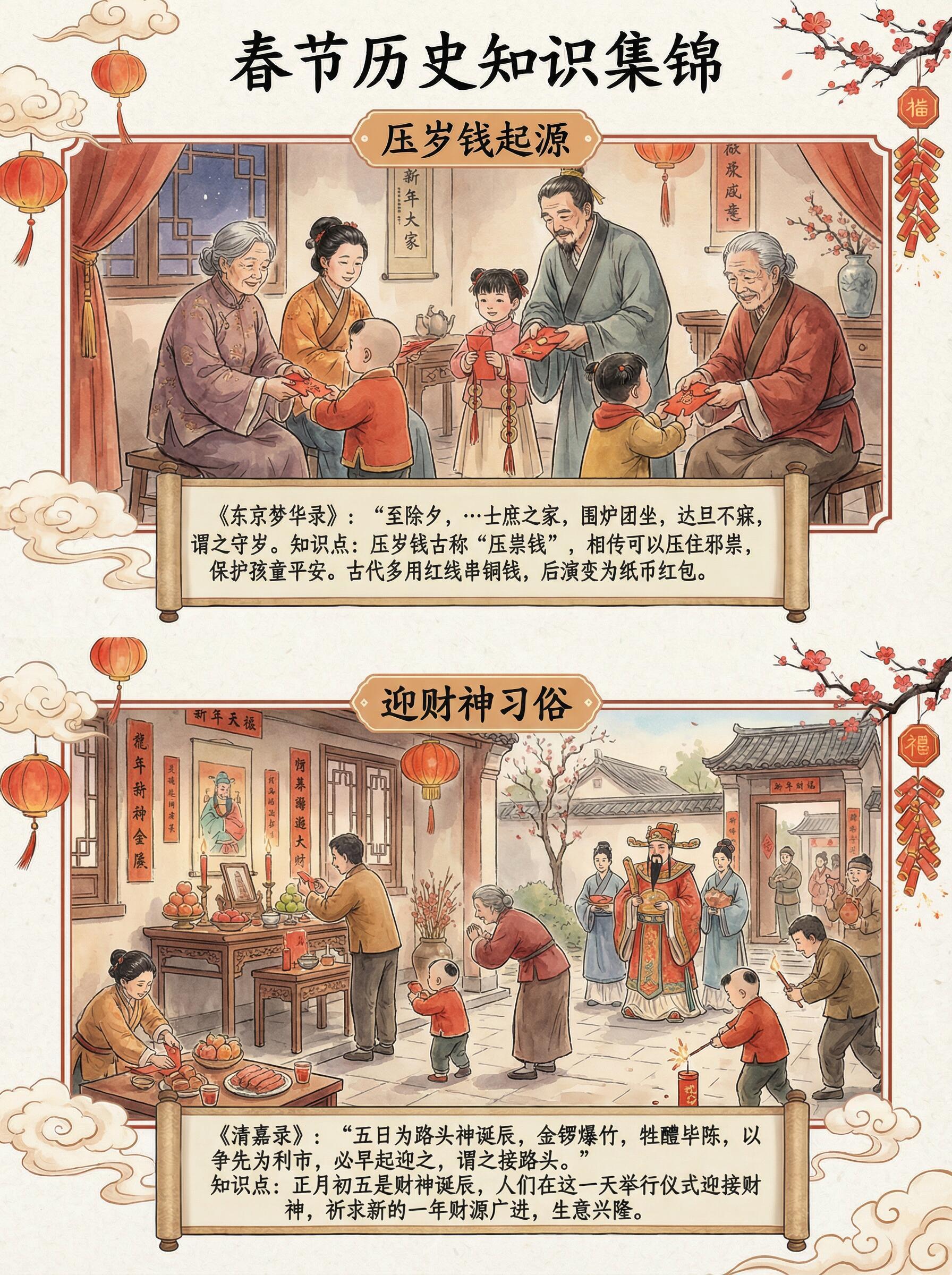 🧧春节历史知识集锦！ 