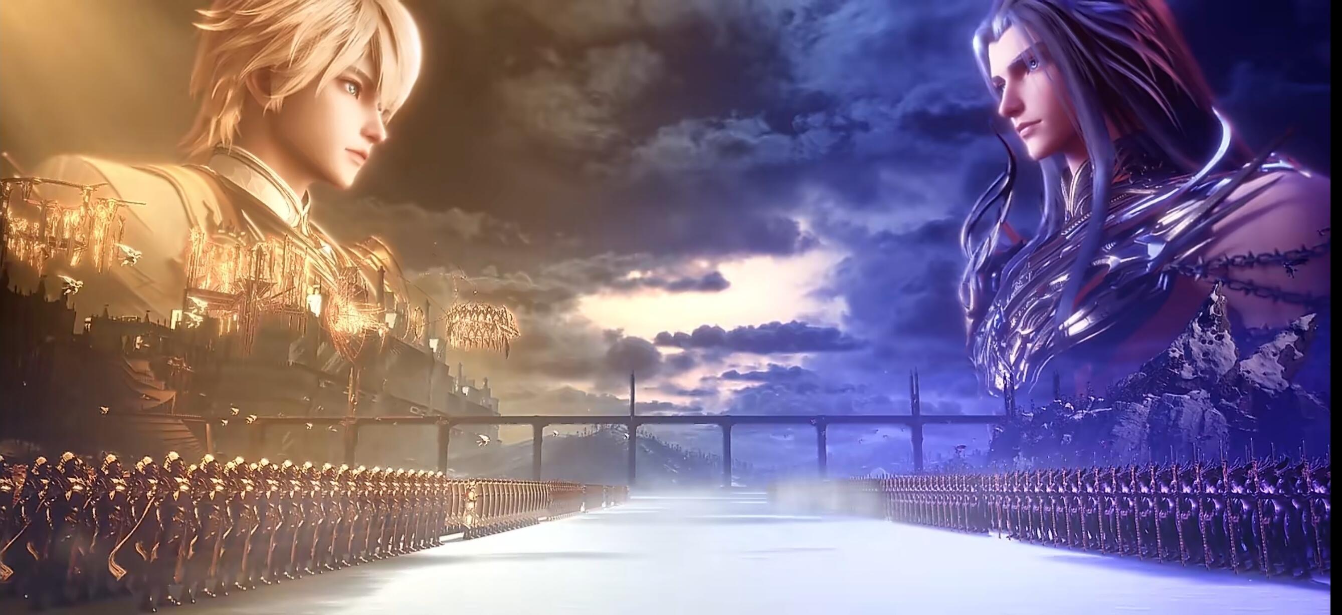 神印王座人魔大决战终局之战的战旗已经竖起，众神归位的画面太震撼！选英雄的时候根本