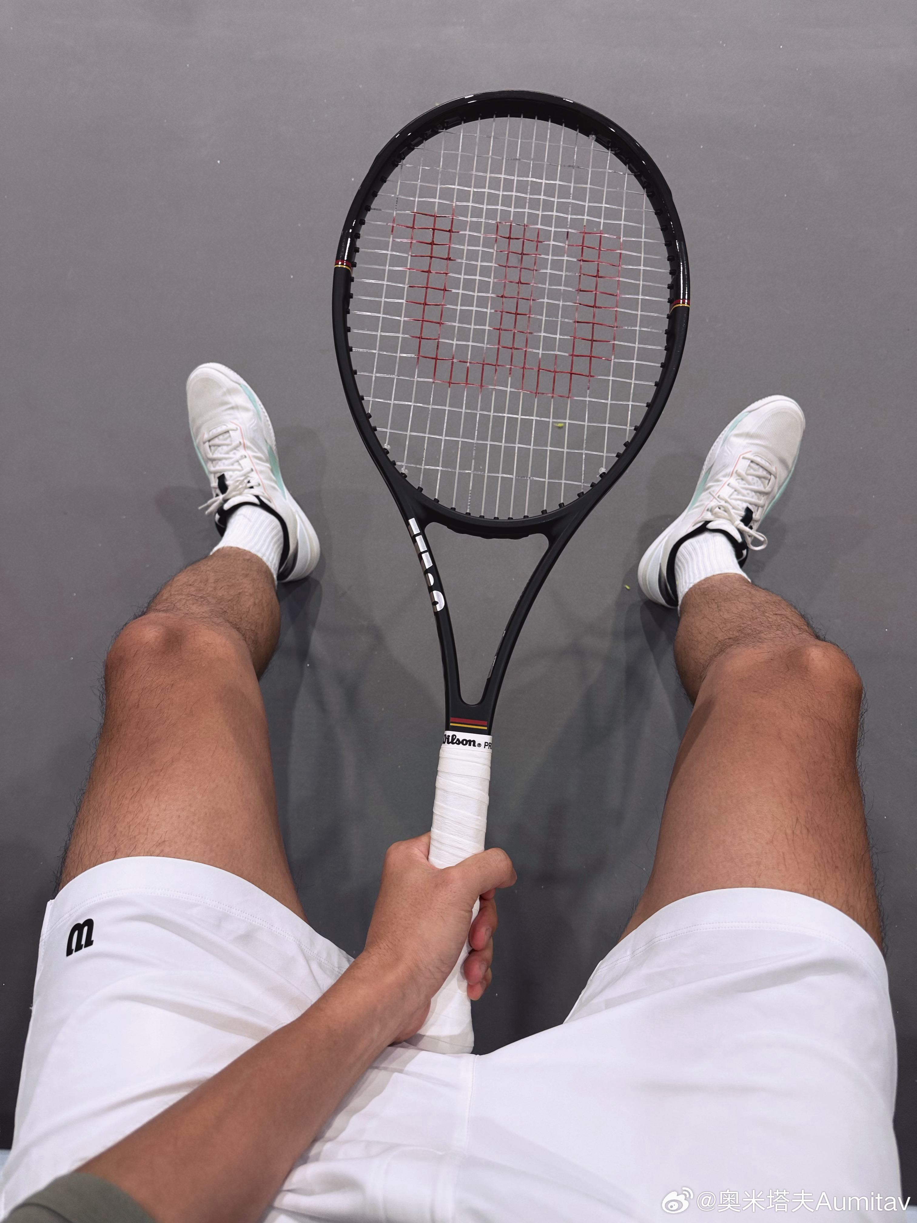 新拍+新鞋开练🎾wilsonteam奥米塔夫聊网球奥米塔夫打网球prostaf