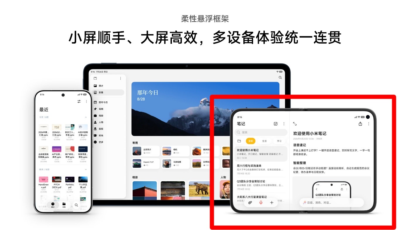 好家伙，这么大的事小米自己先爆出来了。看来，距离小米阔折发布也没多久了