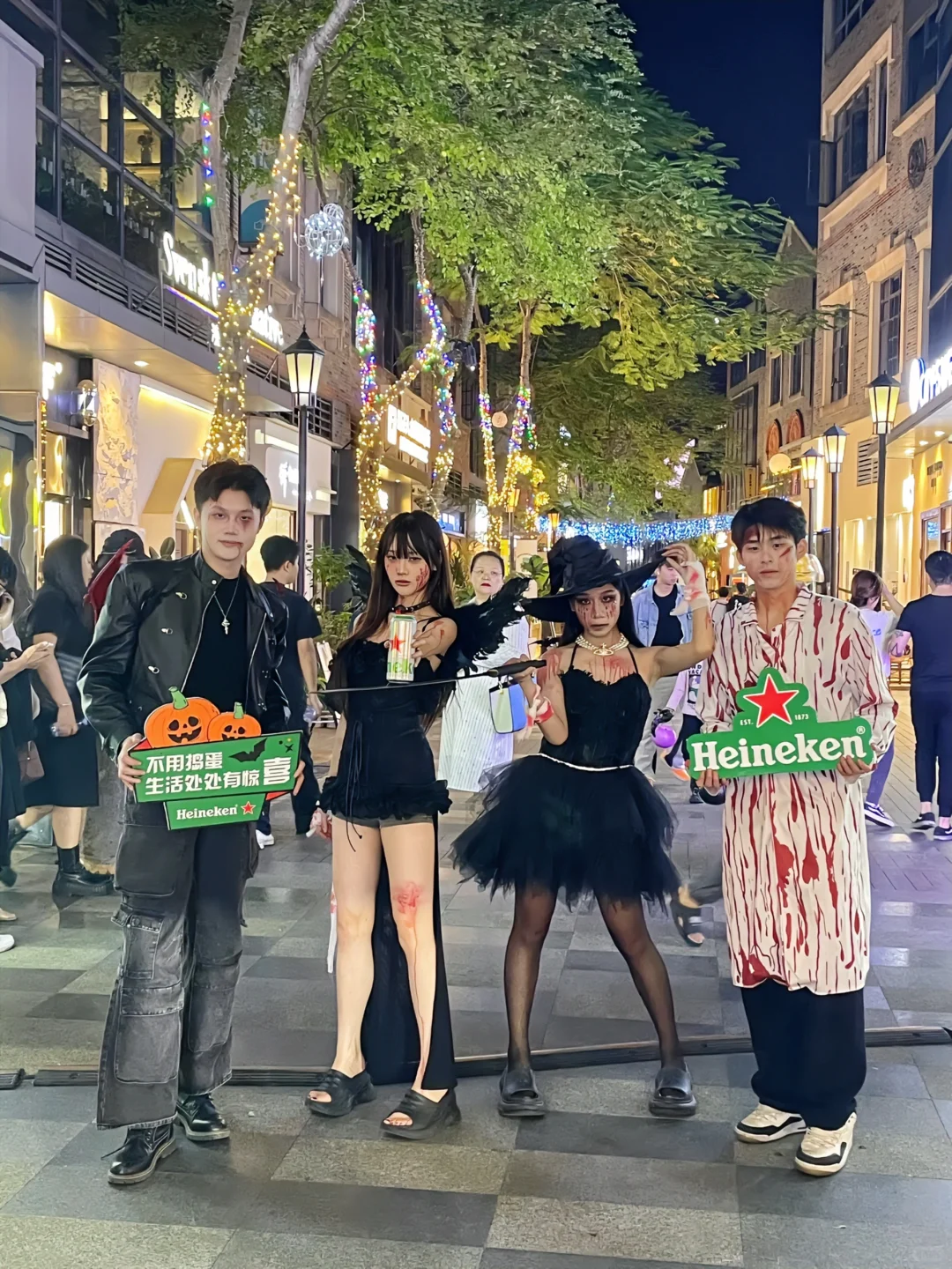 WOW！这样过🎃万圣节真的怪好玩…