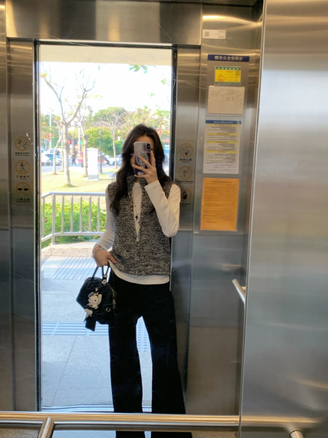 电梯检阅｜高智感的复古小众叠穿