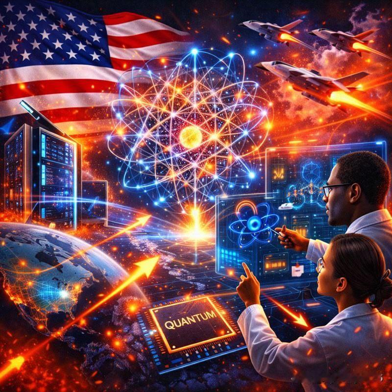 “创世纪计划”：美国如何力图在量子领域保持技术主导地位

西方媒体刊登了普里内哈