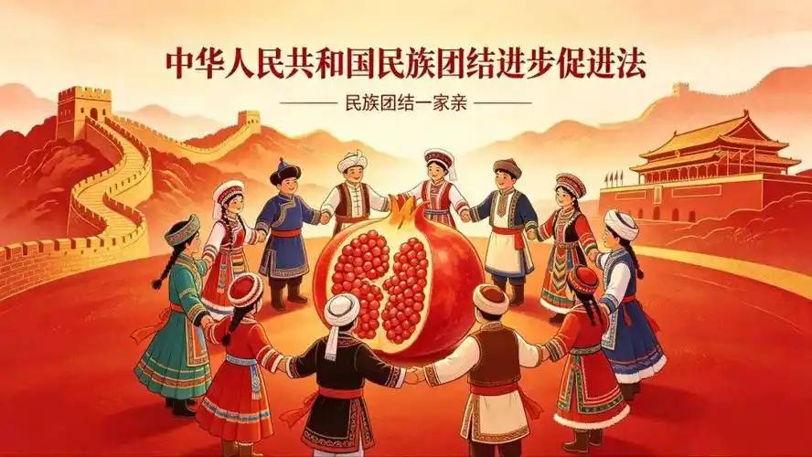 《中华人民共和国民族团结进步促进法》于2026年7月1日起施行。中国官方发布的法