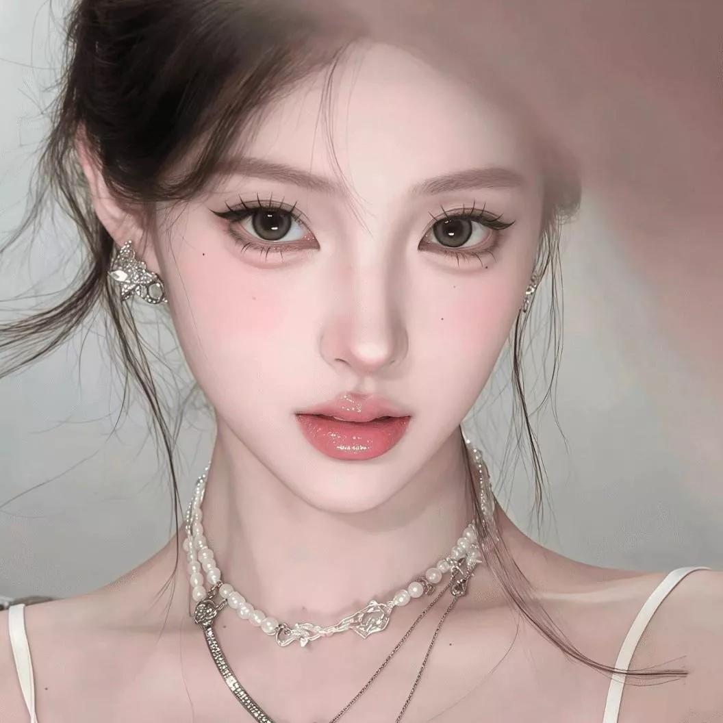 梦幻少女风，珍珠项链点缀，甜美可爱！温柔甜美项链 珍珠项链女生 女生珍珠项链 珍