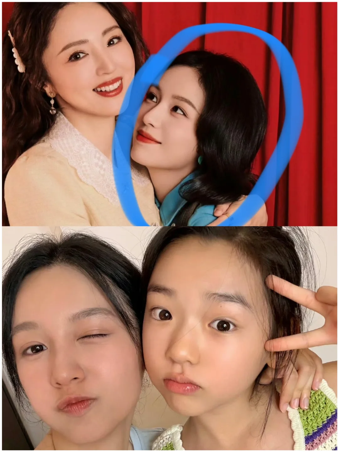 哇塞！突然发现周也和董璇真的很像诶
