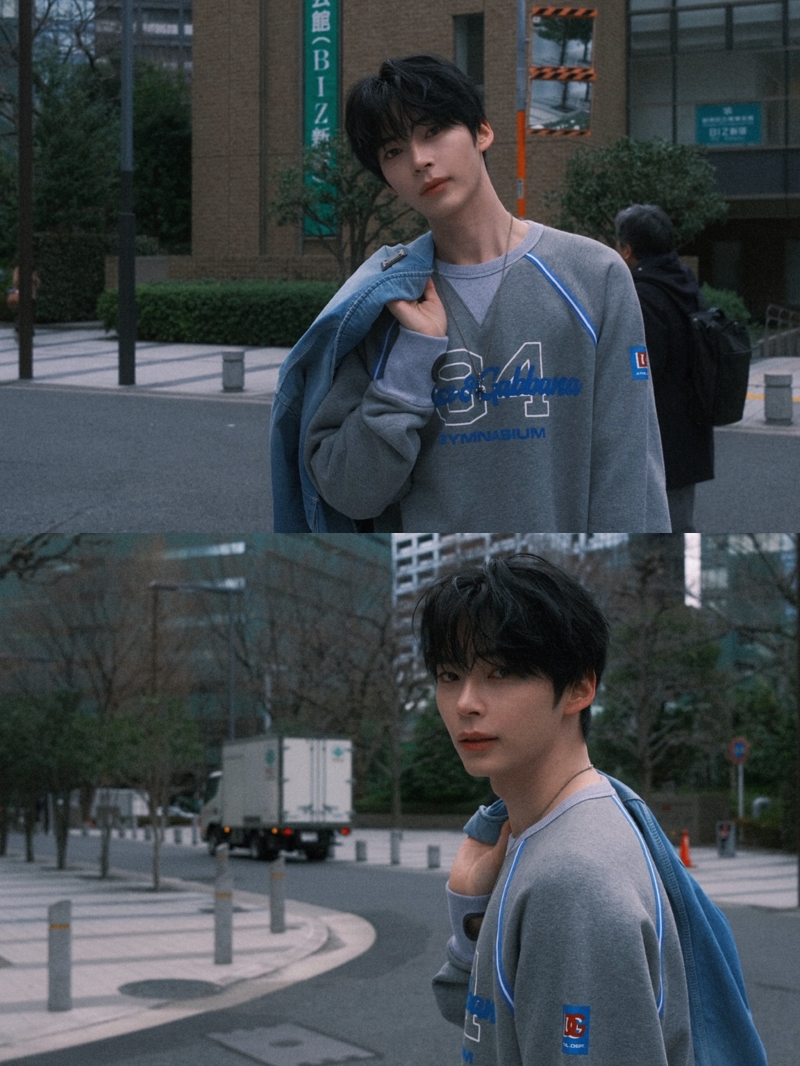 成韩彬最新INS图，清冷氛围感 