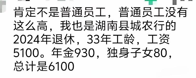 羡慕了这样的退休工资可以好好休息一下了