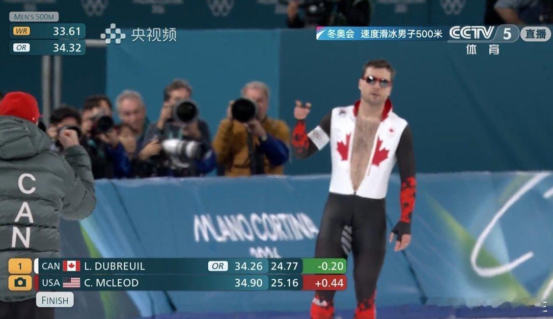 高亭宇目标是卫冕冬奥冠军美国选手把奥运记录打破了，速度滑冰进步也太快了 