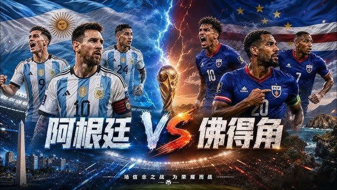 世界杯1/16决赛：阿根廷 VS 佛得角阿根廷目前在FIFA积分榜排名第1，上场