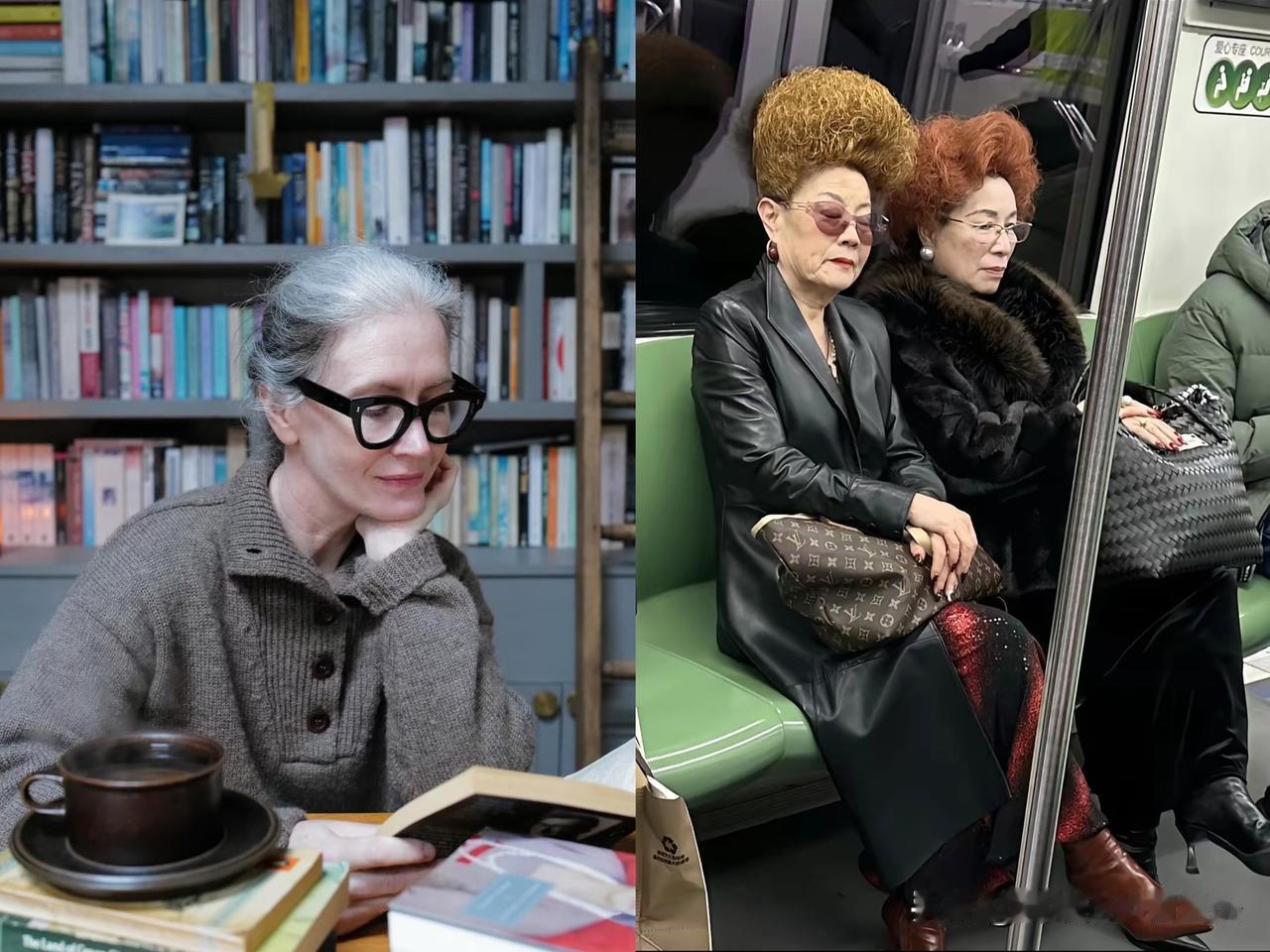 优雅的气质，不是用钱可以堆砌出来的，那是克在骨子里教养，看书、写字、文化氛围养出