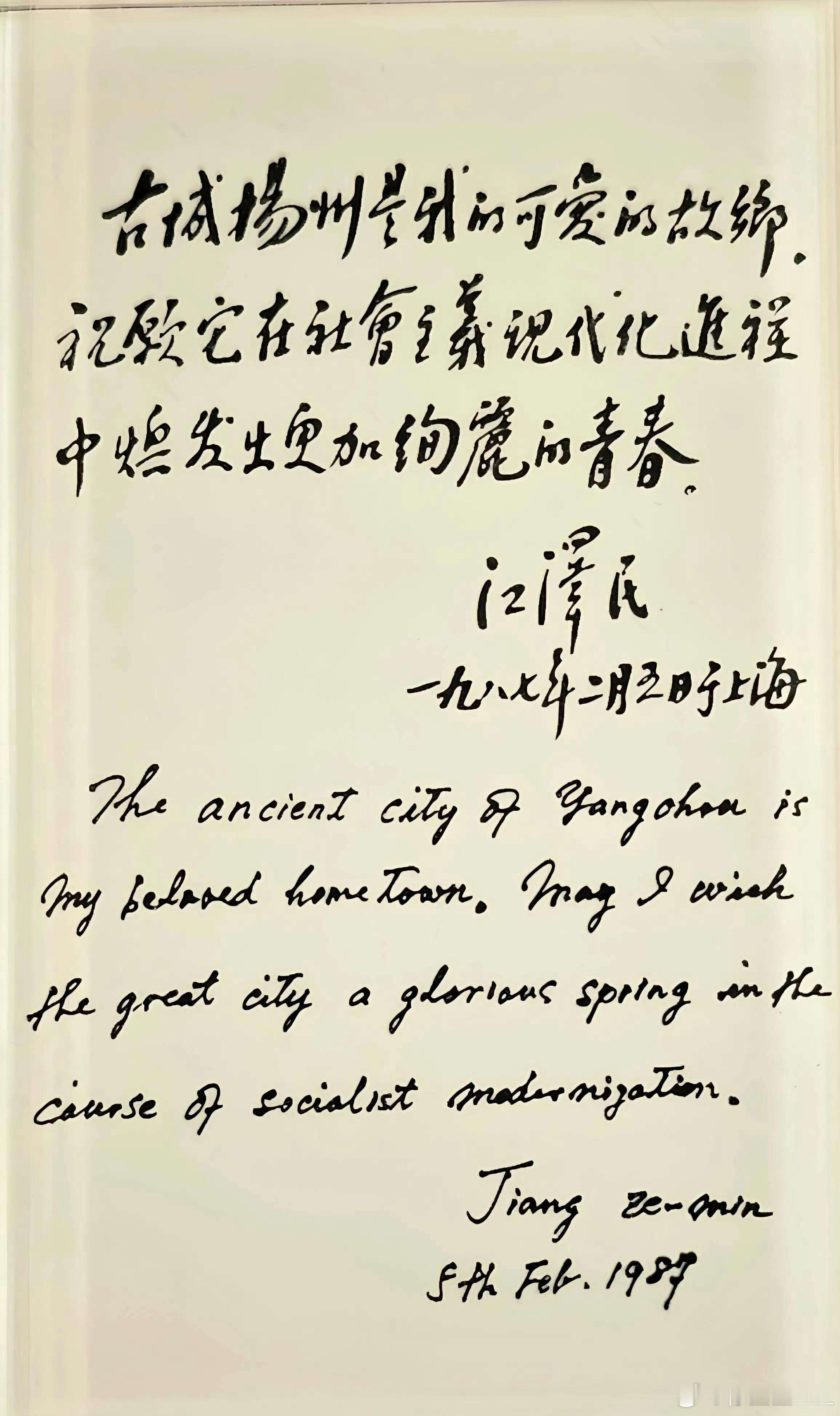 在那个年代，会多门外语。能同时把中文和英文都写的很漂亮。是很不容易的。对他的评价