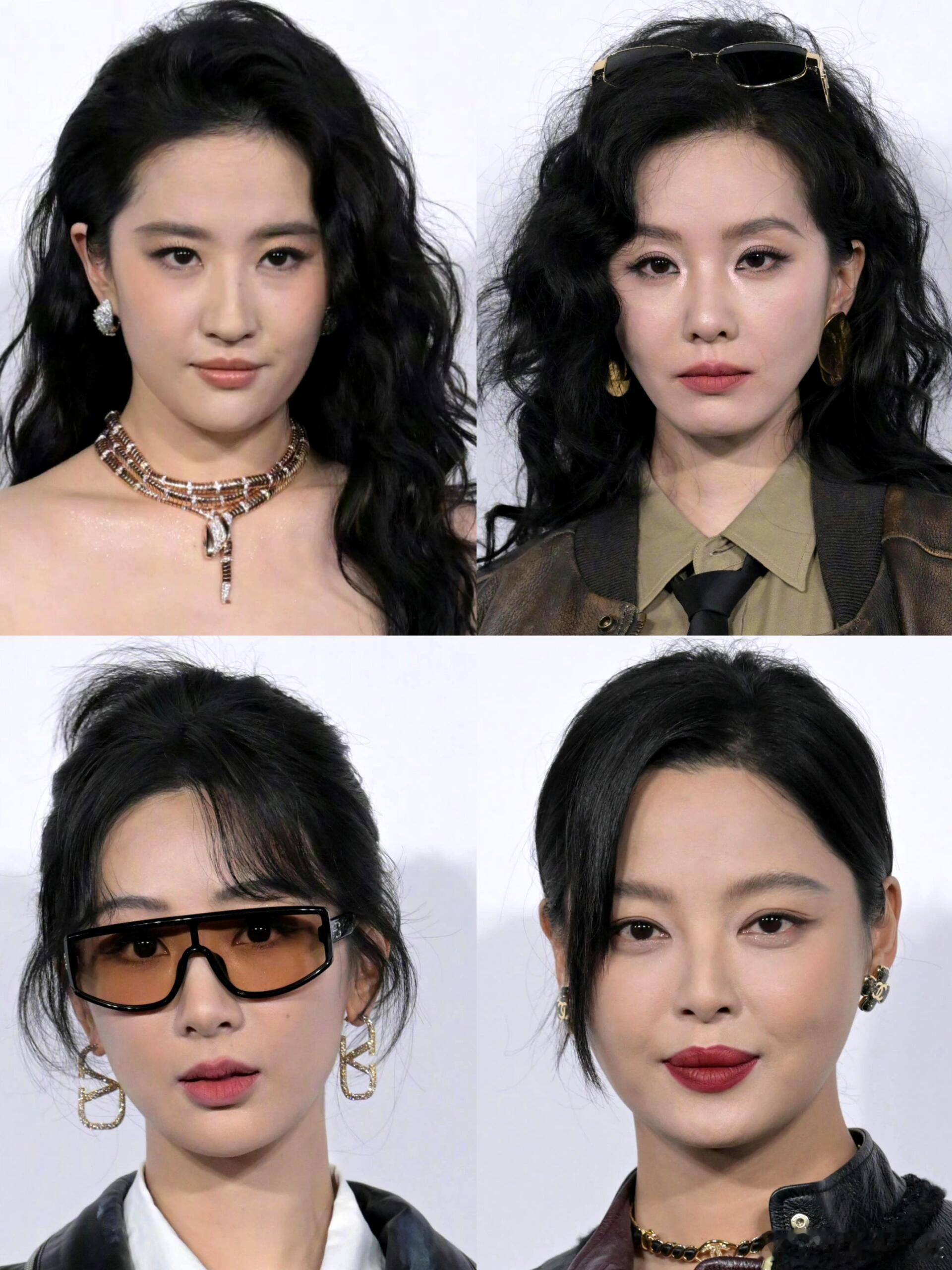嘉人盛典44位女明星怼脸生图！！！不得不说，花大价钱保养的脸就是不一样啊[哆啦A
