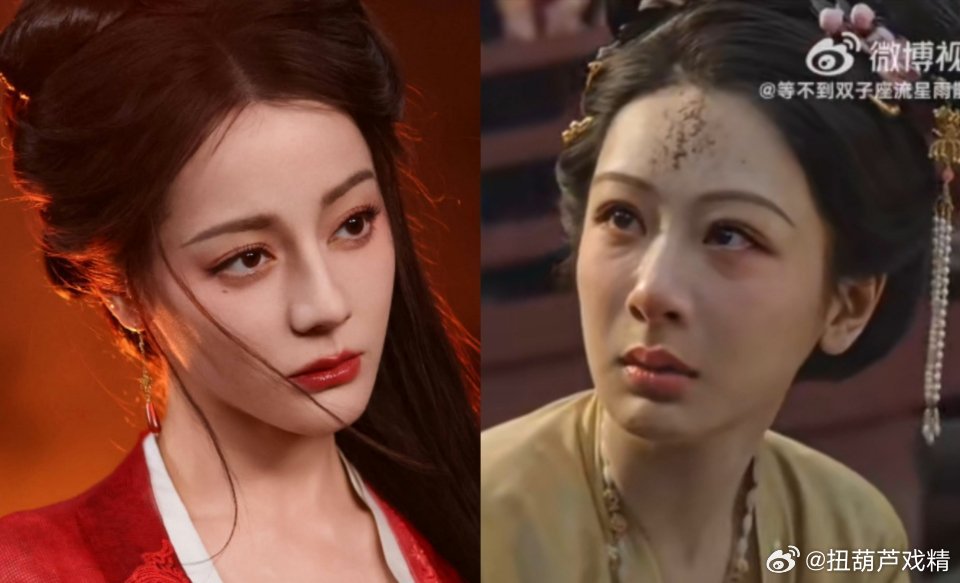 迪丽热巴陈飞宇同框被吐槽有年龄感广场上全是紫米和爱丽丝的交流，你看谁更有年龄感。