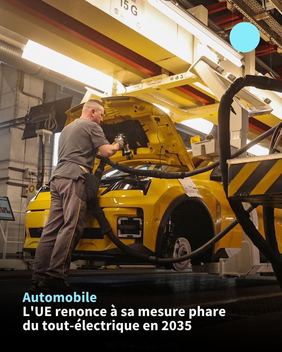 海外新鲜事 欧盟周二决定放弃在2035年强制汽车制造商全面转向纯电动车的计划。在