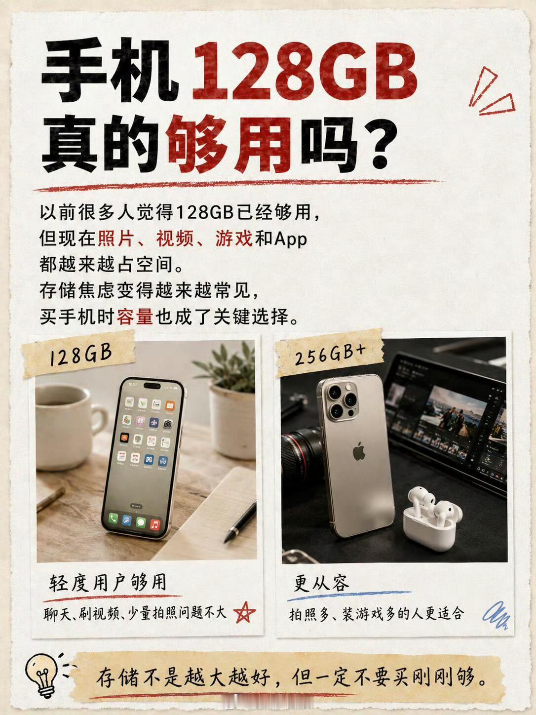 历史应该滚滚向前进，为何手机内存开始往回退？大家买新机首选什么内存版本24/25