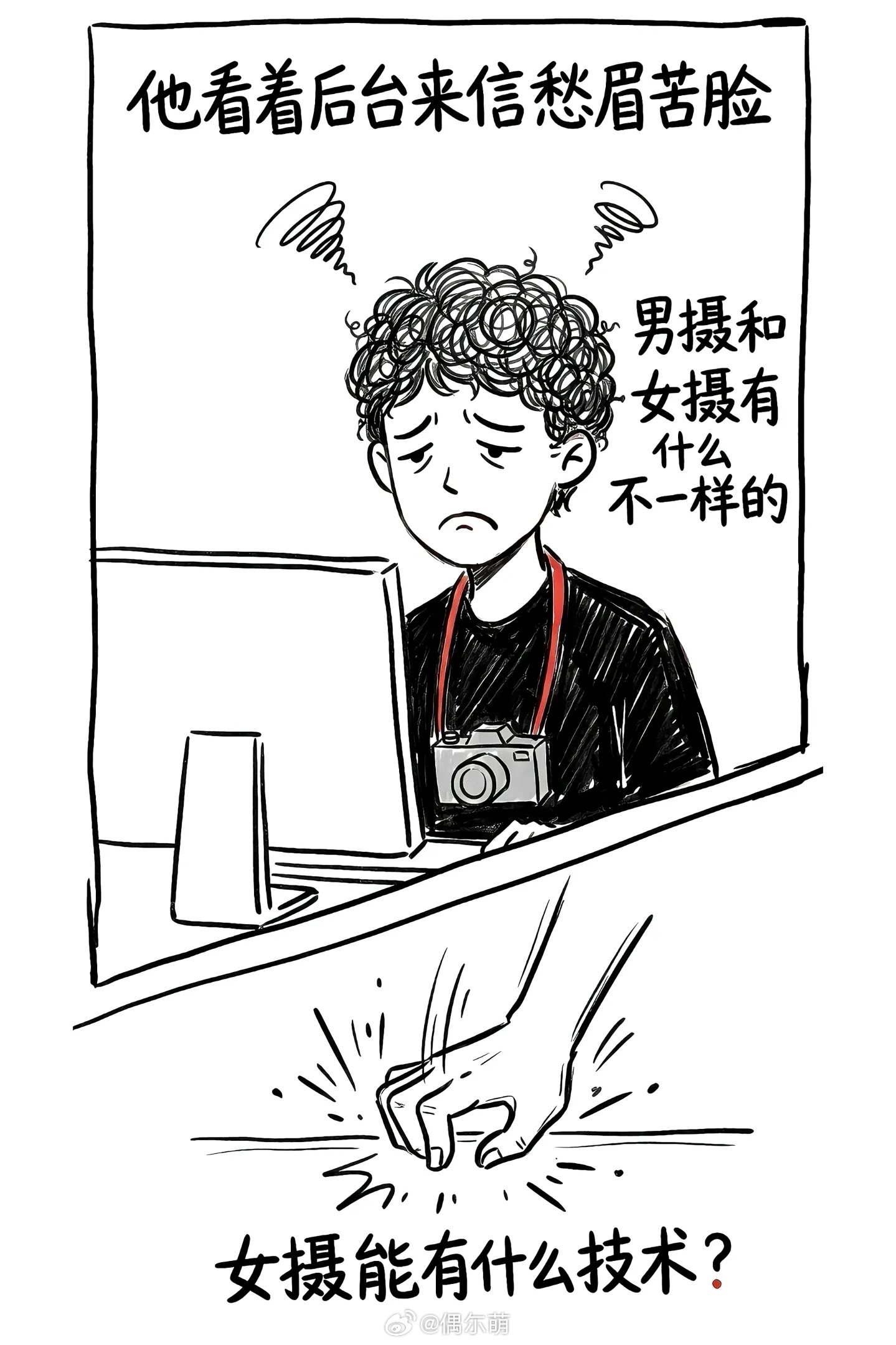 对的对的，这就是男摄。 