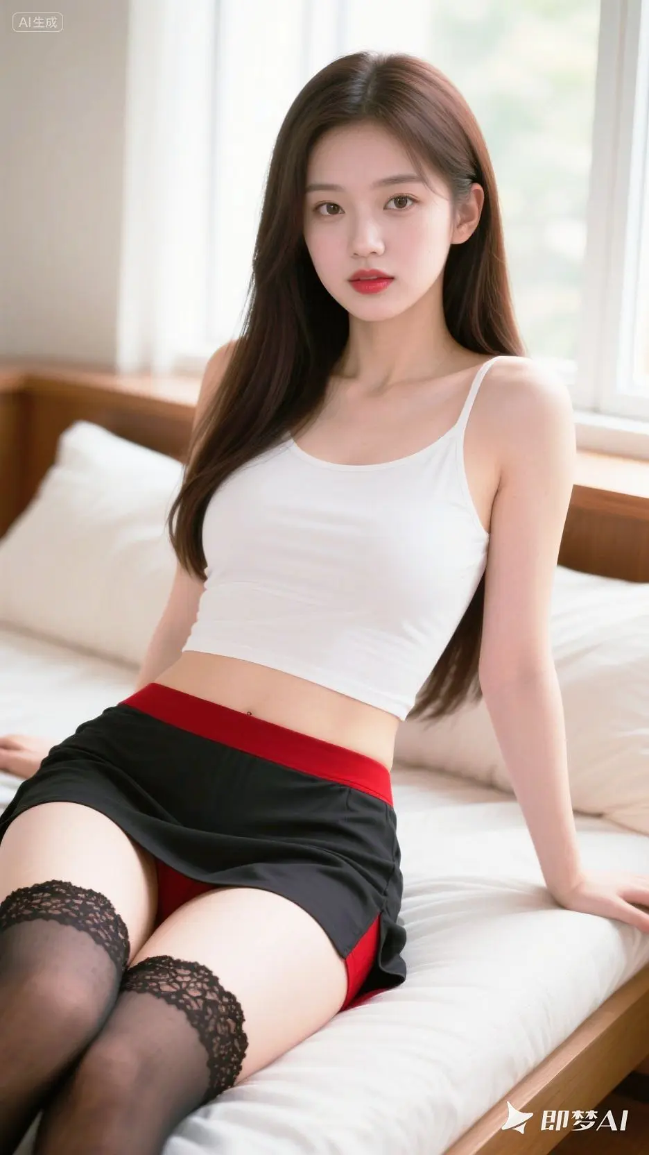 即梦AI 每日分享 小性感 心动的感觉 美丽动人