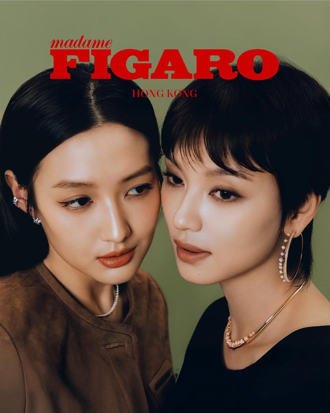 王丹妮佩戴Chaumet高珠出镜港版芭莎六月刊封面，收获继VOGUE之后本土又一