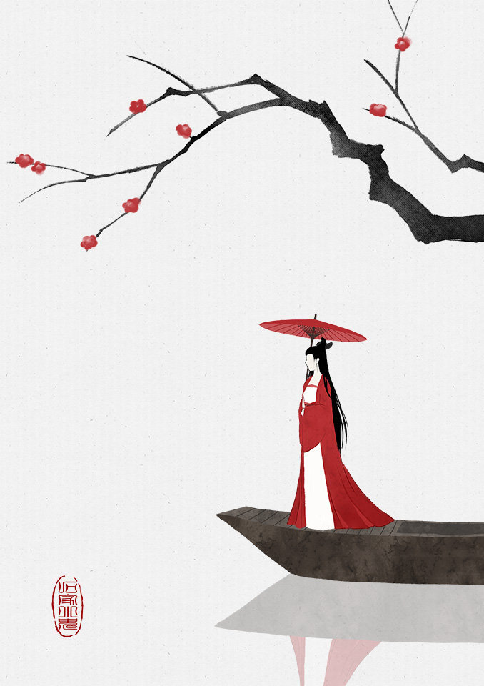 本只想，做一夕风烟看客，却一不小心，登了台，入了戏，浓墨重彩里，念着别人的戏文，