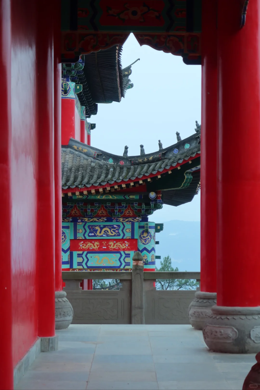 在道明寺遇见一抹红