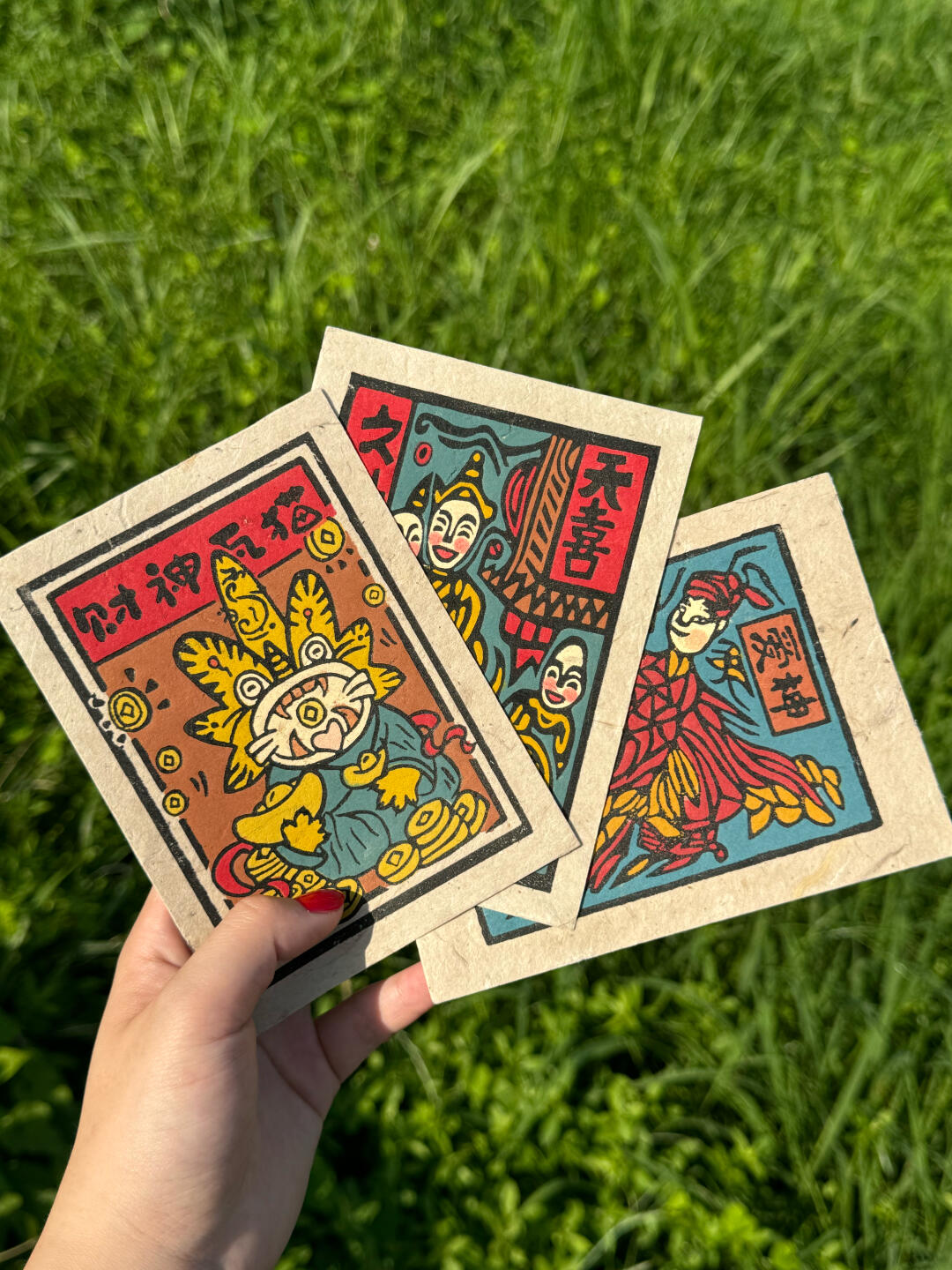 把心愿直接寄给神明签收，这就是云南甲马！