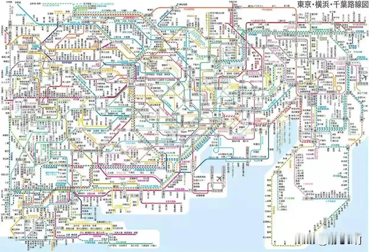 我有一个大胆的想法:日本东京的地铁只要有一个口子和大海挖通，整个东京地下是不是都