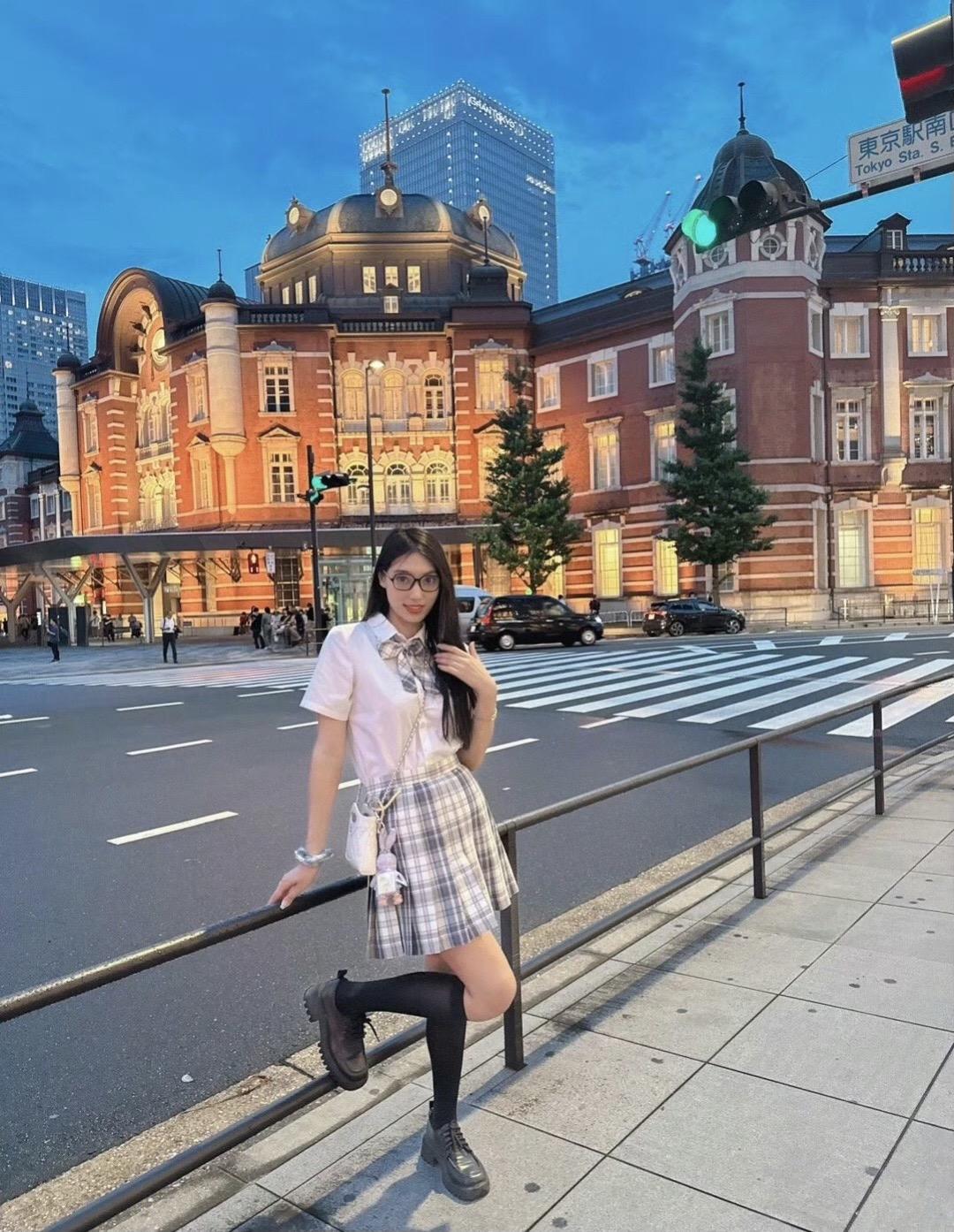 dou上热门 jk穿搭 街拍小姐姐穿搭秀 jk制服女孩 御姐