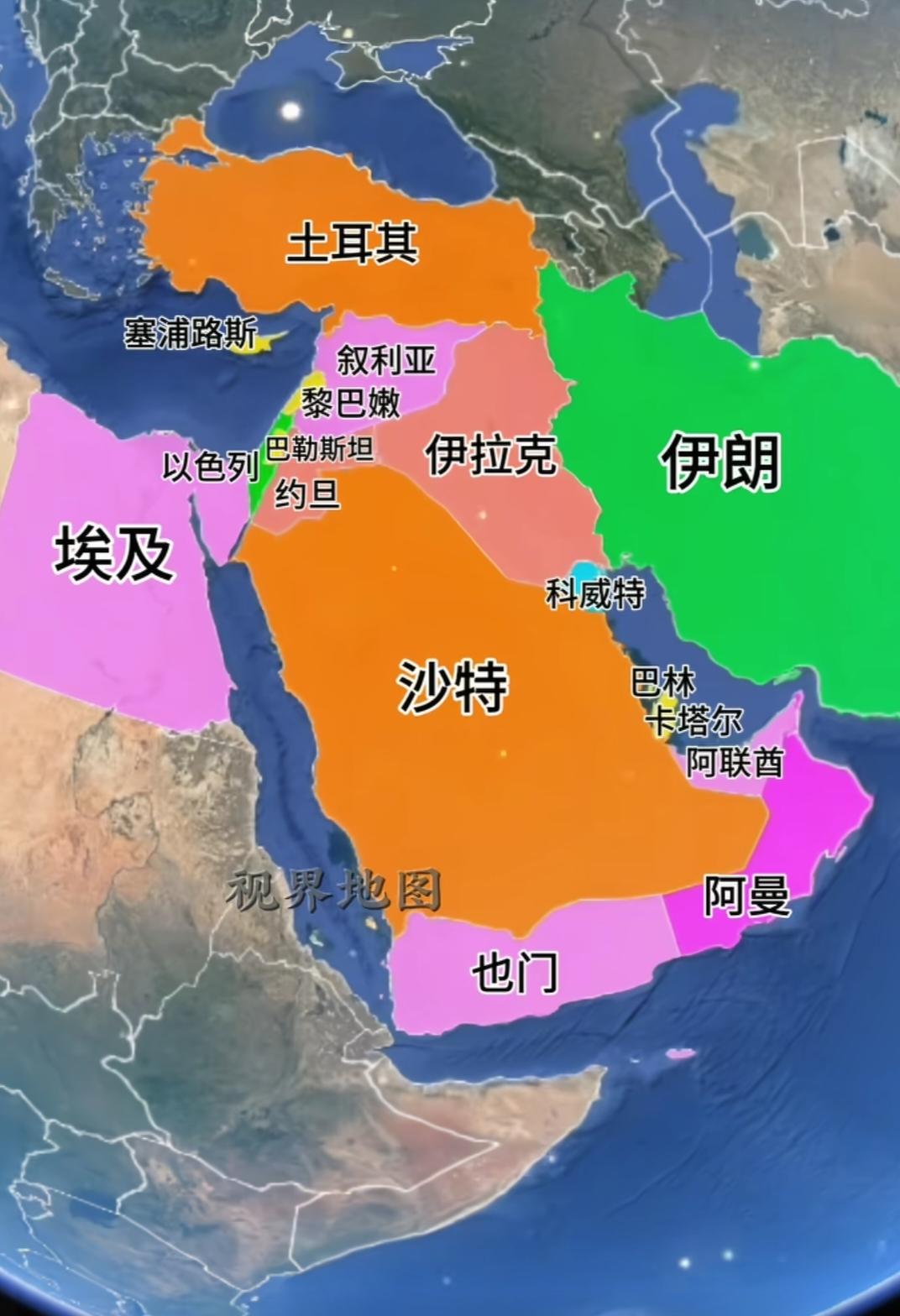 以色列这个国家到底有多小，打开世界地图，你就会惊奇的发现小到你根本看不到这个国家