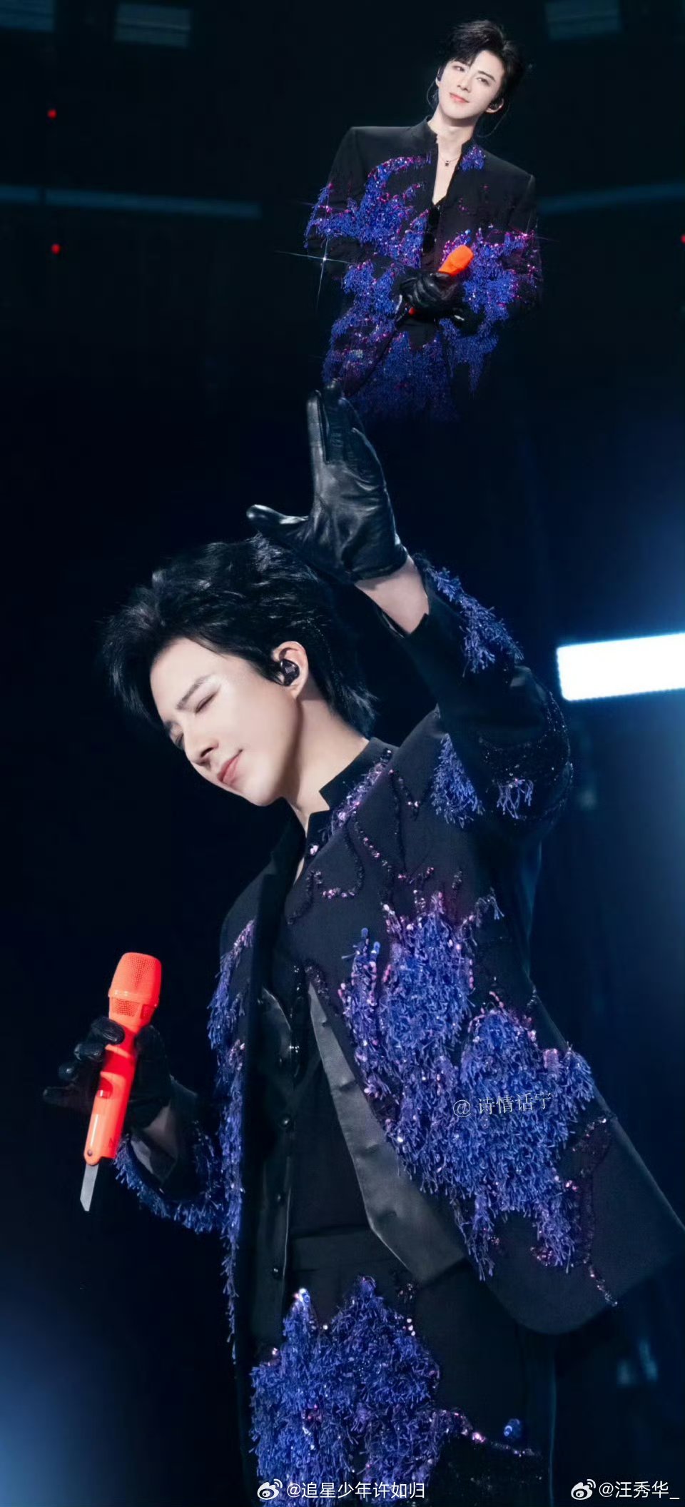 刘宇宁粉丝接下来的日子真的爽爆了棚妃快乐直接拉满！杭州演唱会性感舞台炸场，迪士尼