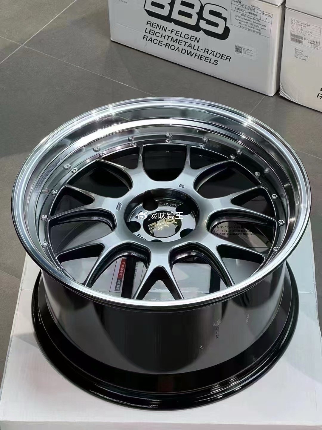 全新BBS LMR × BMW G8X M234 DB颜色 ​​​